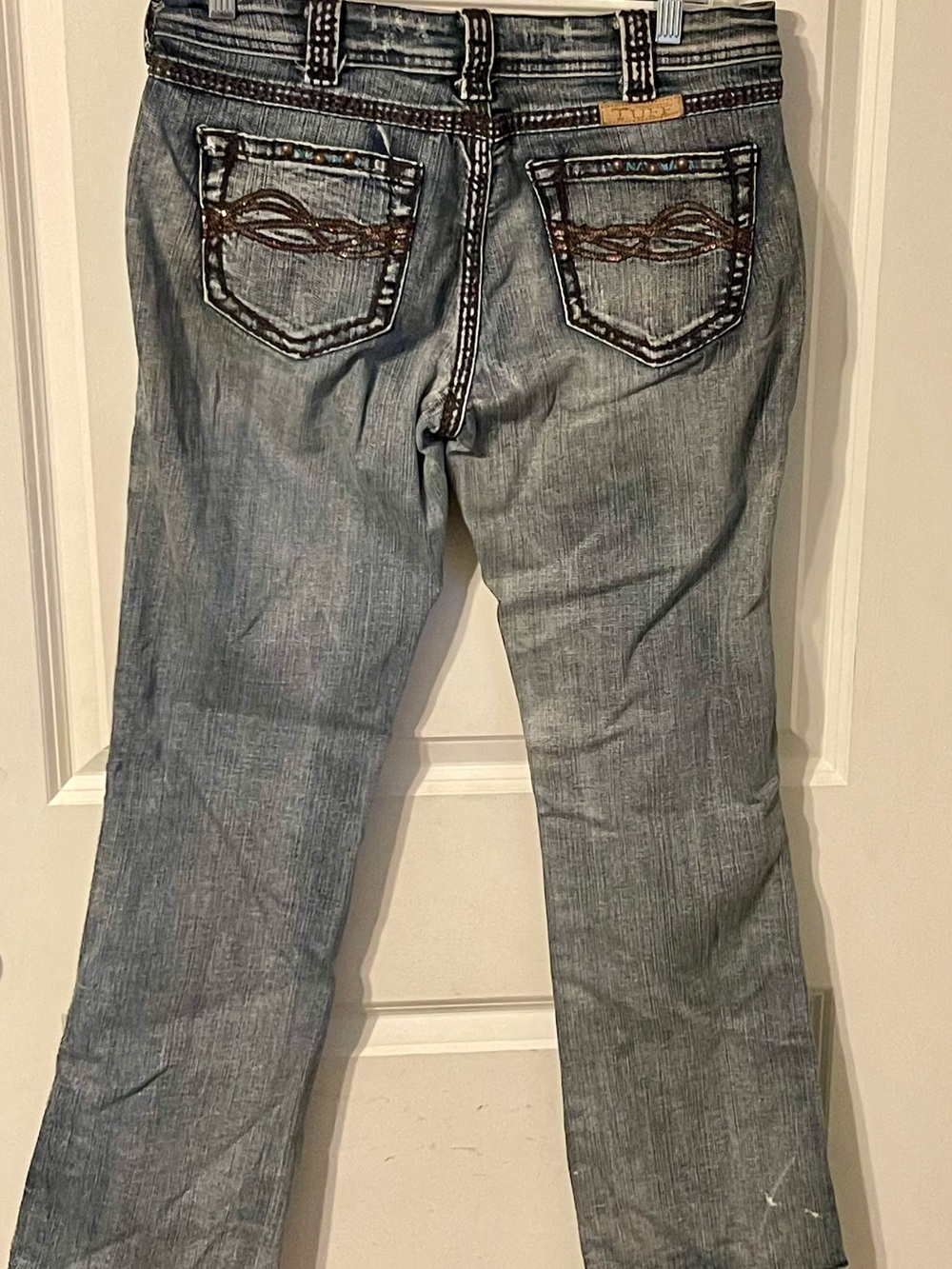 Cowgirl Tuff Embellished Bootcut Jeans 30x33 Western Y2K